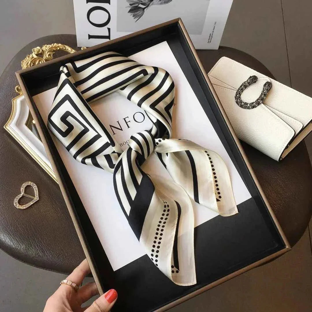 Damen Schal Modern Geometrisches Muster - IdealeKleiden
