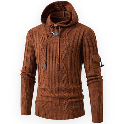 Stylish Men's Warm Fleece Hoodie