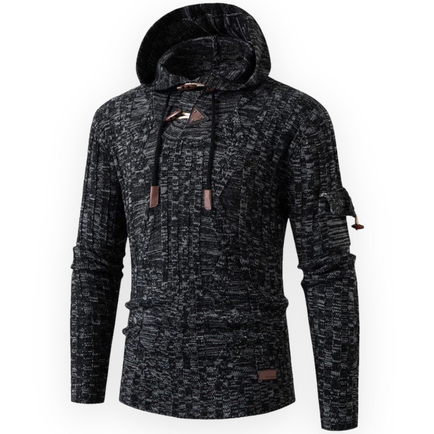 Stylish Men's Warm Fleece Hoodie