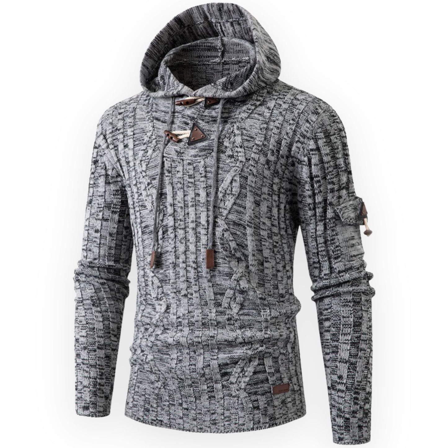Stylish Men's Warm Fleece Hoodie