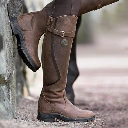 Damen Stiefel Elegant Robust - IdealeKleiden