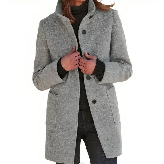 Elegante Winterjacke Zeitloser Chic Damen - IdealeKleiden