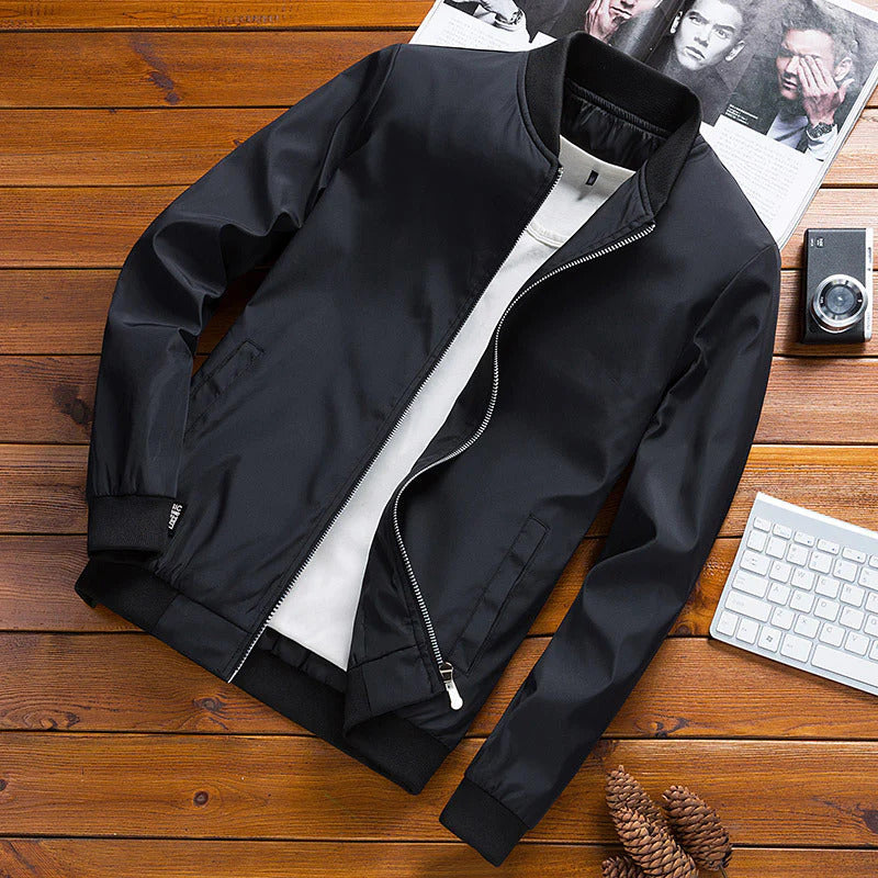 Men's Spring Jacket Modern Bomber Look