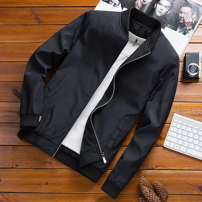 Men's Spring Jacket Modern Bomber Look