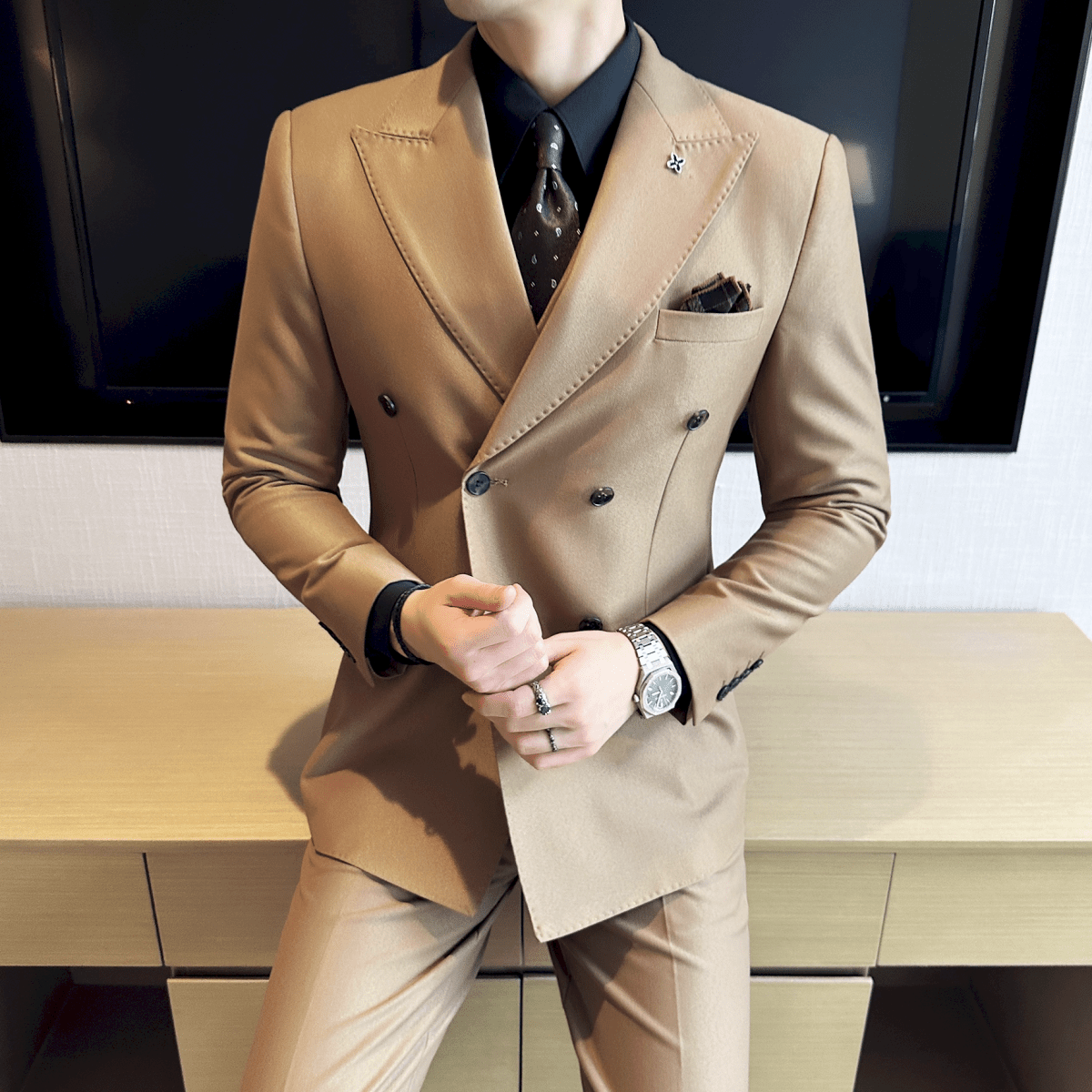 Herren Anzug Elegant Büro - IdealeKleiden