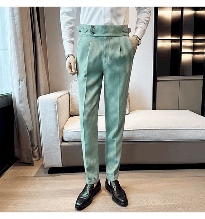 Men's Suit Trousers Slim Fit