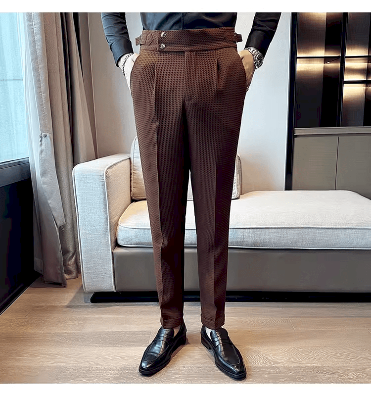 Men's Suit Trousers Slim Fit