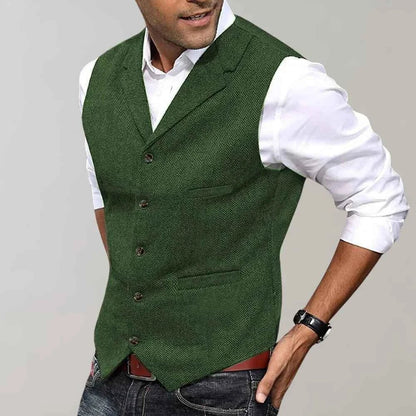 Men's Suit Vest Elegant Slim