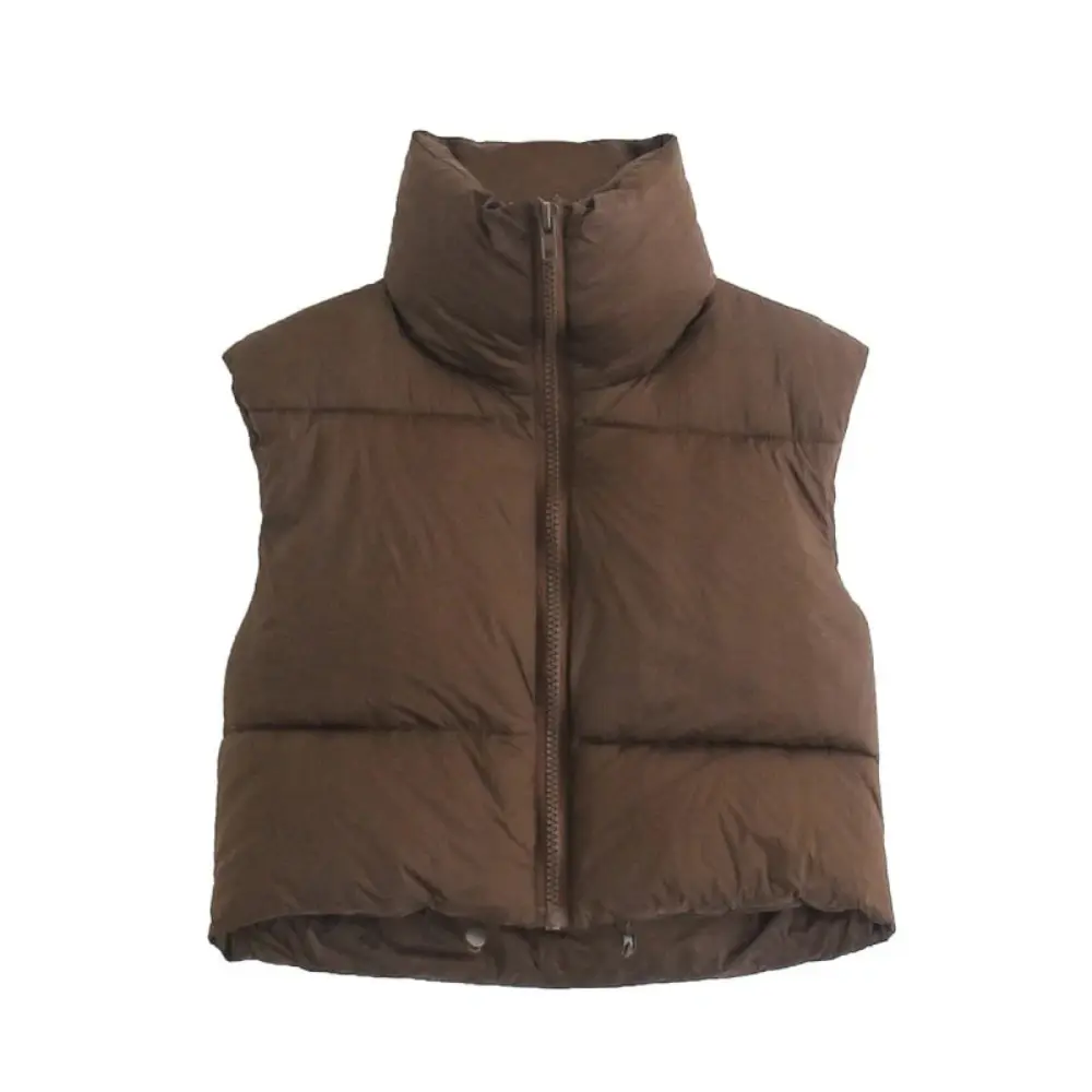 Women's Modern Cropped Puffer Vest