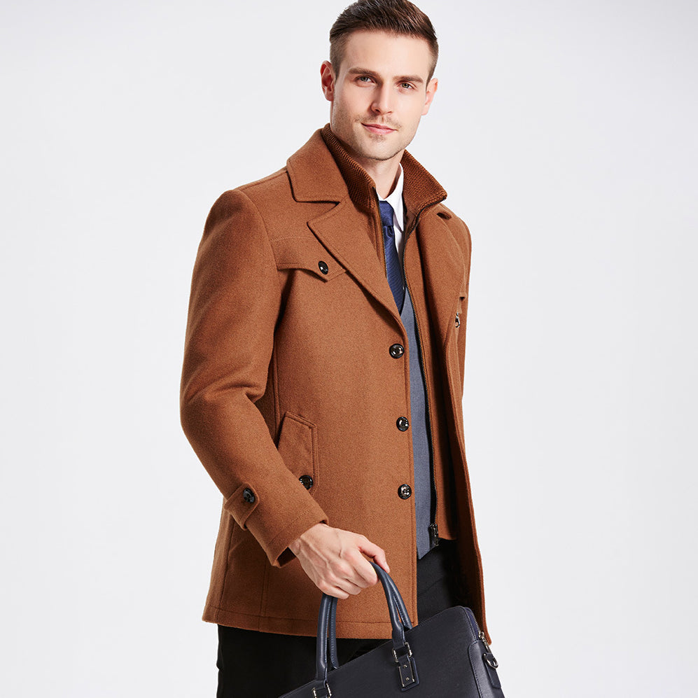 Stylish Wool Coat Darius