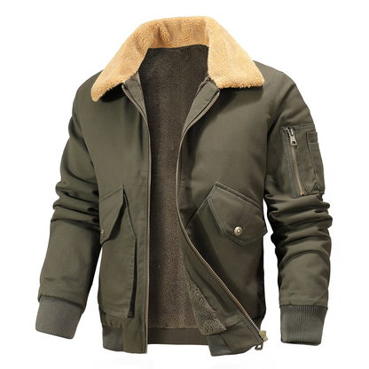 Stylish Sherpa Jacket Modern Women's Black