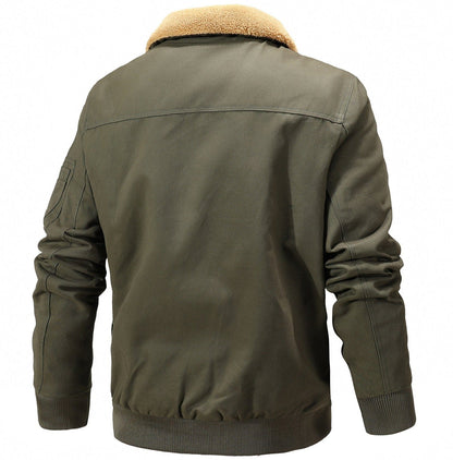 Stylische Sherpa Jacke Modern Damenschwarz - IdealeKleiden