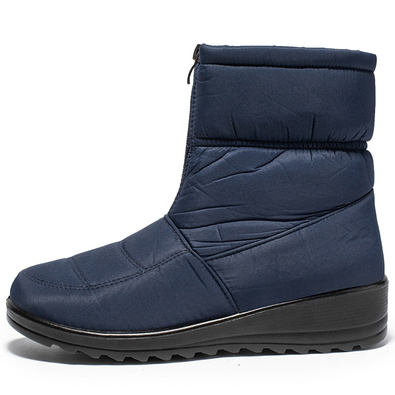 Wasserdichte Damen Schneestiefel Warm