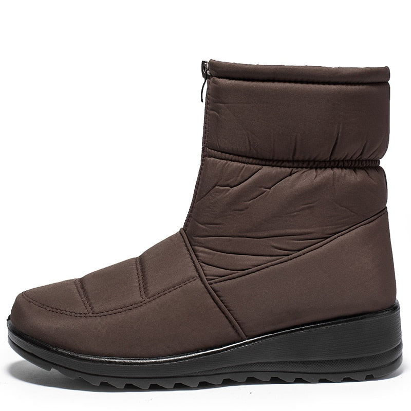 Wasserdichte Damen Schneestiefel Warm