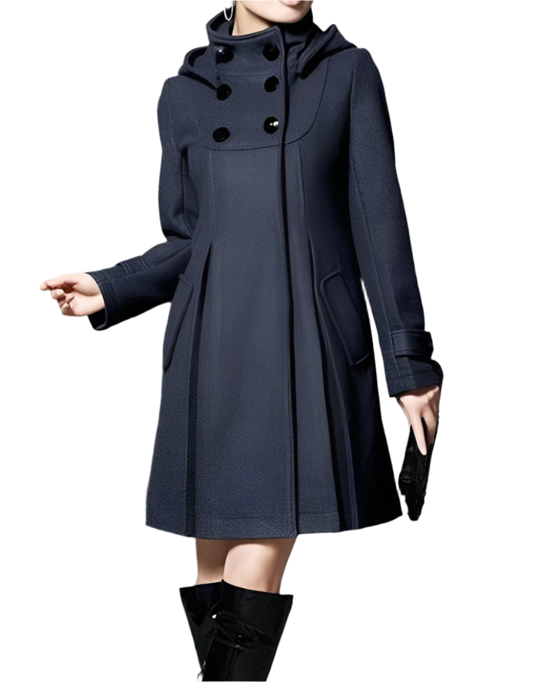 Practical outdoor jacket with pockets