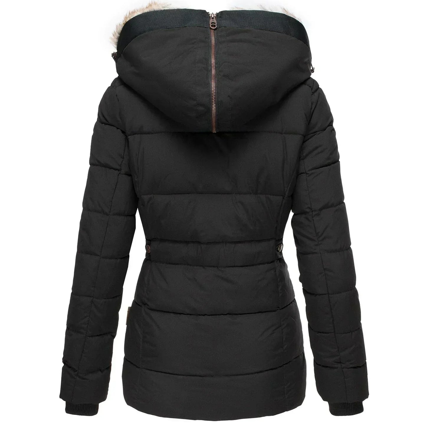 Elegante Damen Winterjacke Warm & Stilvoll - IdealeKleiden