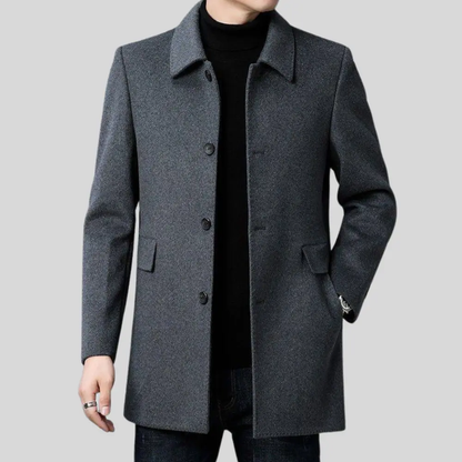 Stylish Single-Breasted Women's Coat