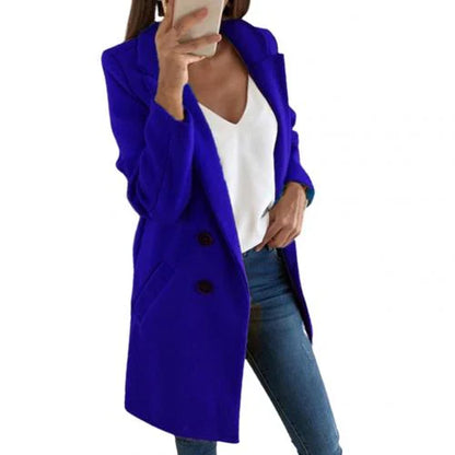 Elegant Women's Long Winter Coat