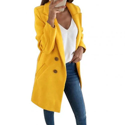 Elegant Women's Long Winter Coat