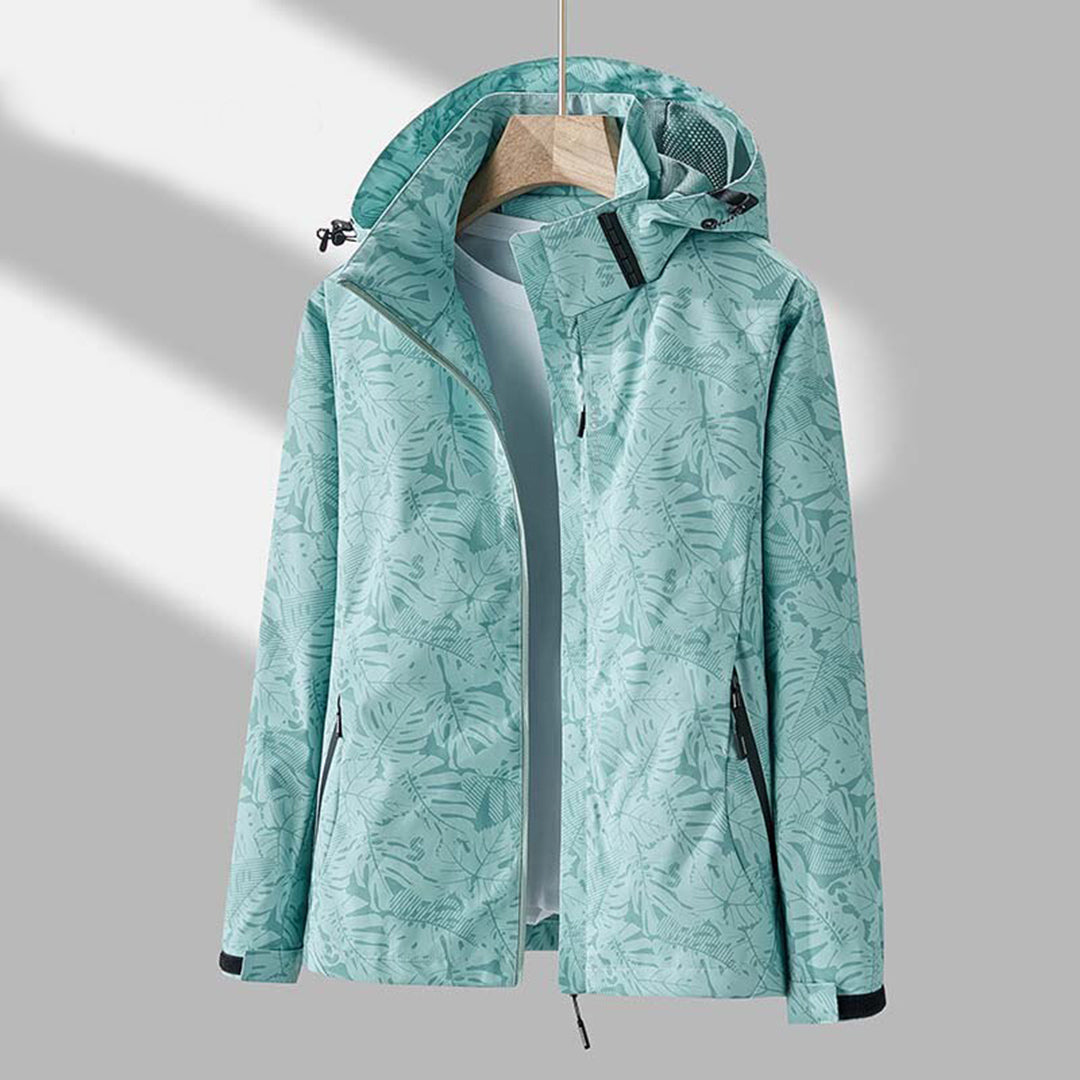 Women's Windbreaker Hooded Jacket Waterproof