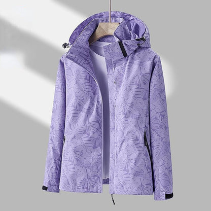 Women's Windbreaker Hooded Jacket Waterproof
