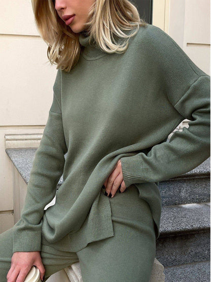 Women's Oversized Turtleneck Sweaters
