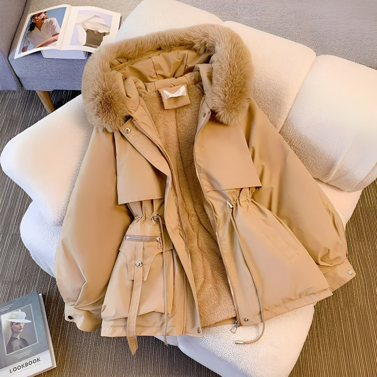 Women's Vegan Winter Jacket Warm Insulated