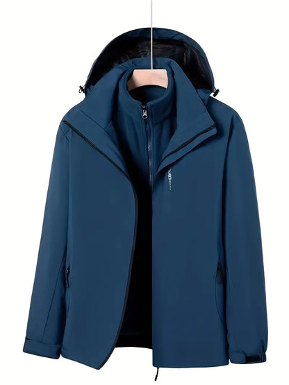 Men's Hooded Jacket Waterproof Sporty