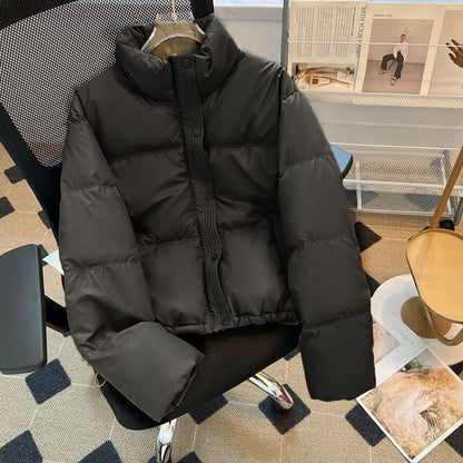Elegante Damenbluse Mit Stehkragen