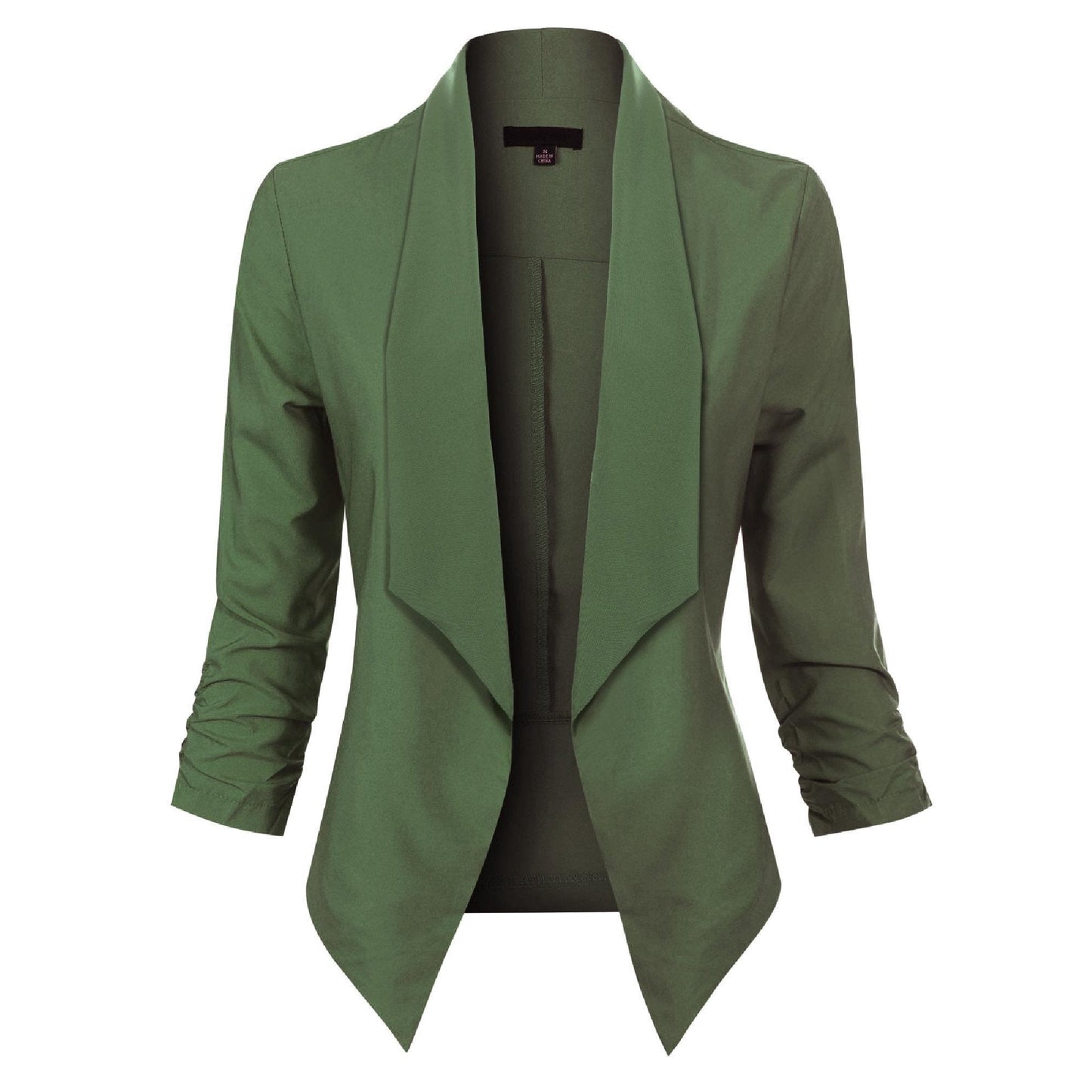 Elegant Women's Long-Sleeve Blazer Model