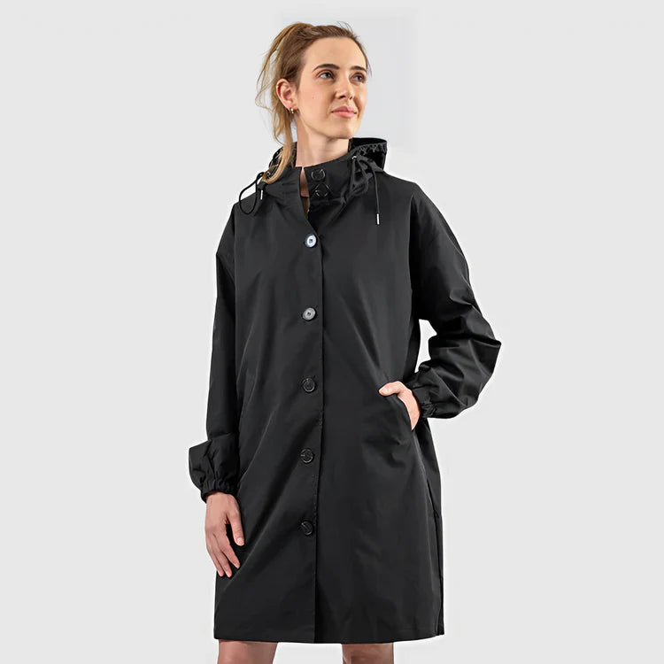 Wasserdichte Outdoor-Jacke mit Kapuze - IdealeKleiden