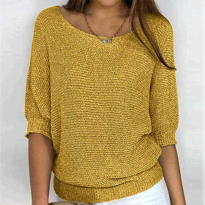 Women's Knitted Top Lightweight and Comfortable