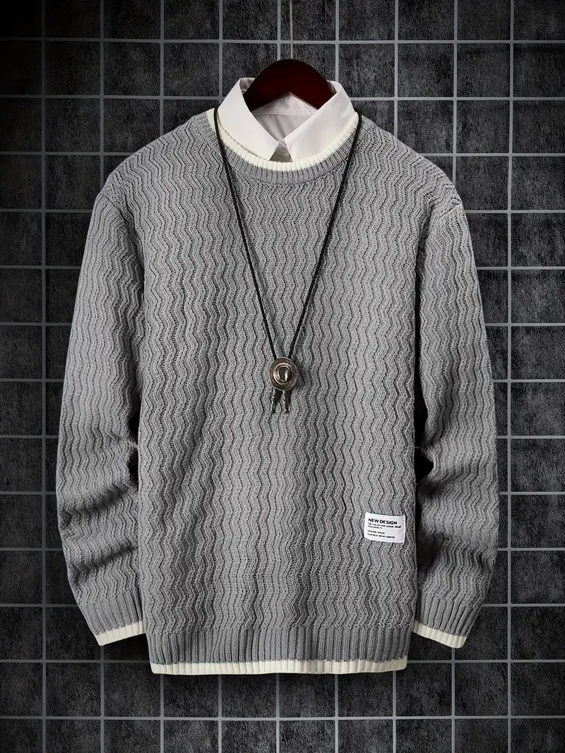 Men's Casual Relaxed Fit Sweater