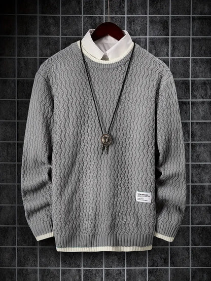 Men's Casual Relaxed Fit Sweater