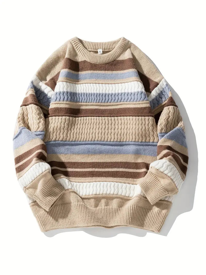 Samantha - Streifen Pullover Damen - IdealeKleiden