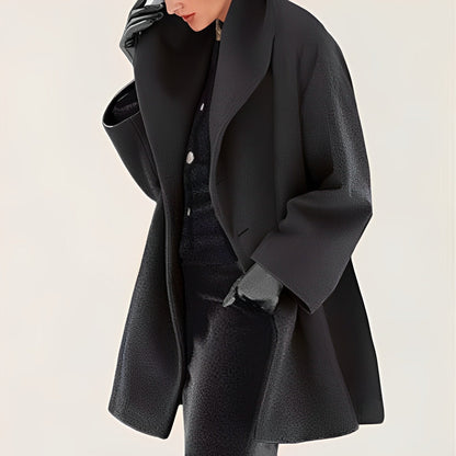 Warm wool dress for cold days
