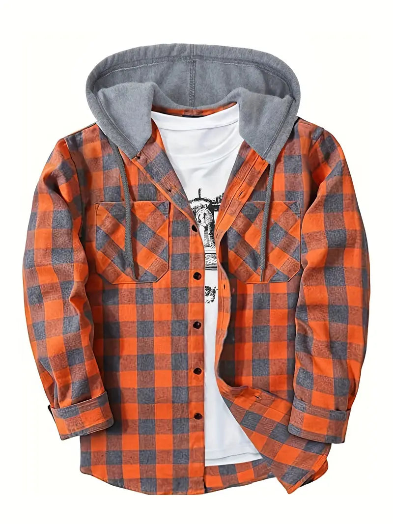 Checked Men's Jumper Modern Style