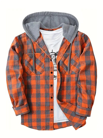 Checked Men's Jumper Modern Style