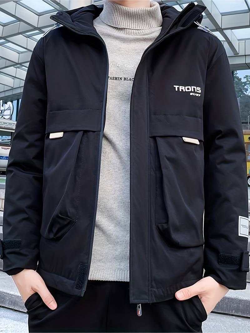 Men's Casual Lined Jacket