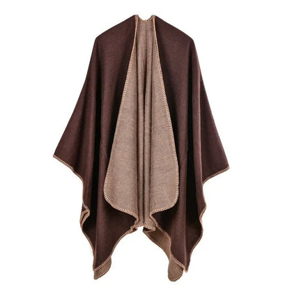 Soft Poncho for Women, Elegant Oversized