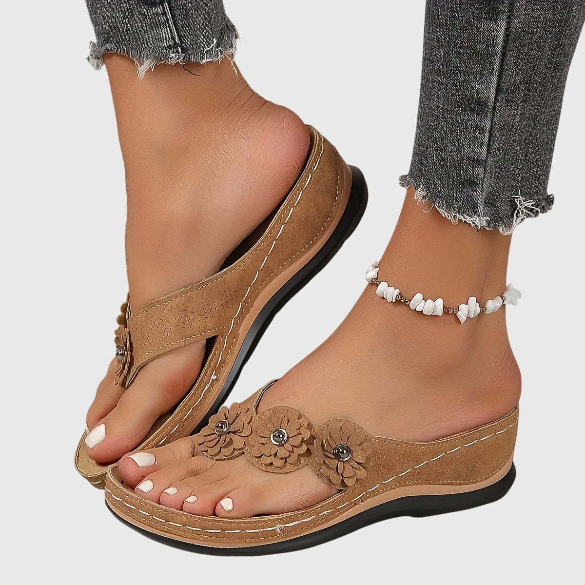 Women's Fashion Sandals Comfortable Slip-On