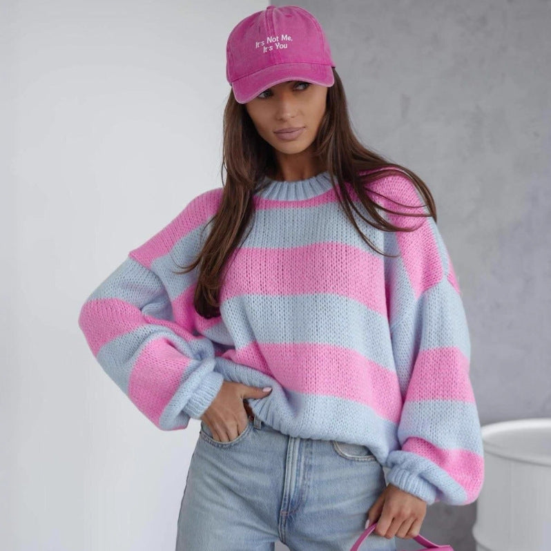 Leichte Strickjacke LuftigLocker Pullover Damenschal - IdealeKleiden