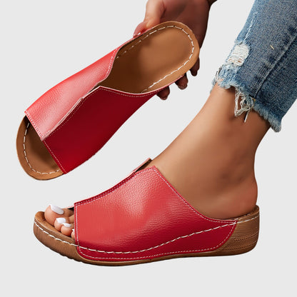 Women's Wedge Sandals Open Elegant