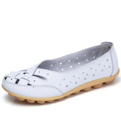Comfortable Leather Ballet Flats for Women