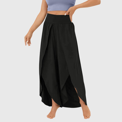 Women's Boho Pants Wide Comfortable Slit