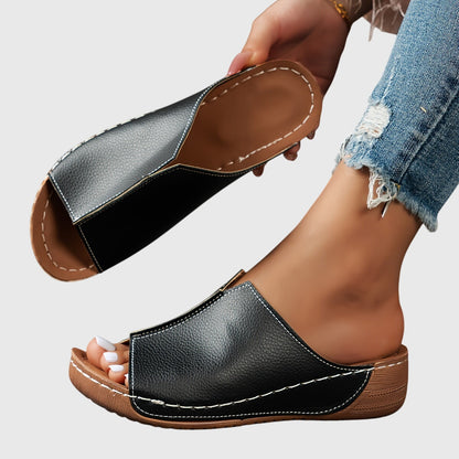 Women's Wedge Sandals Open Elegant