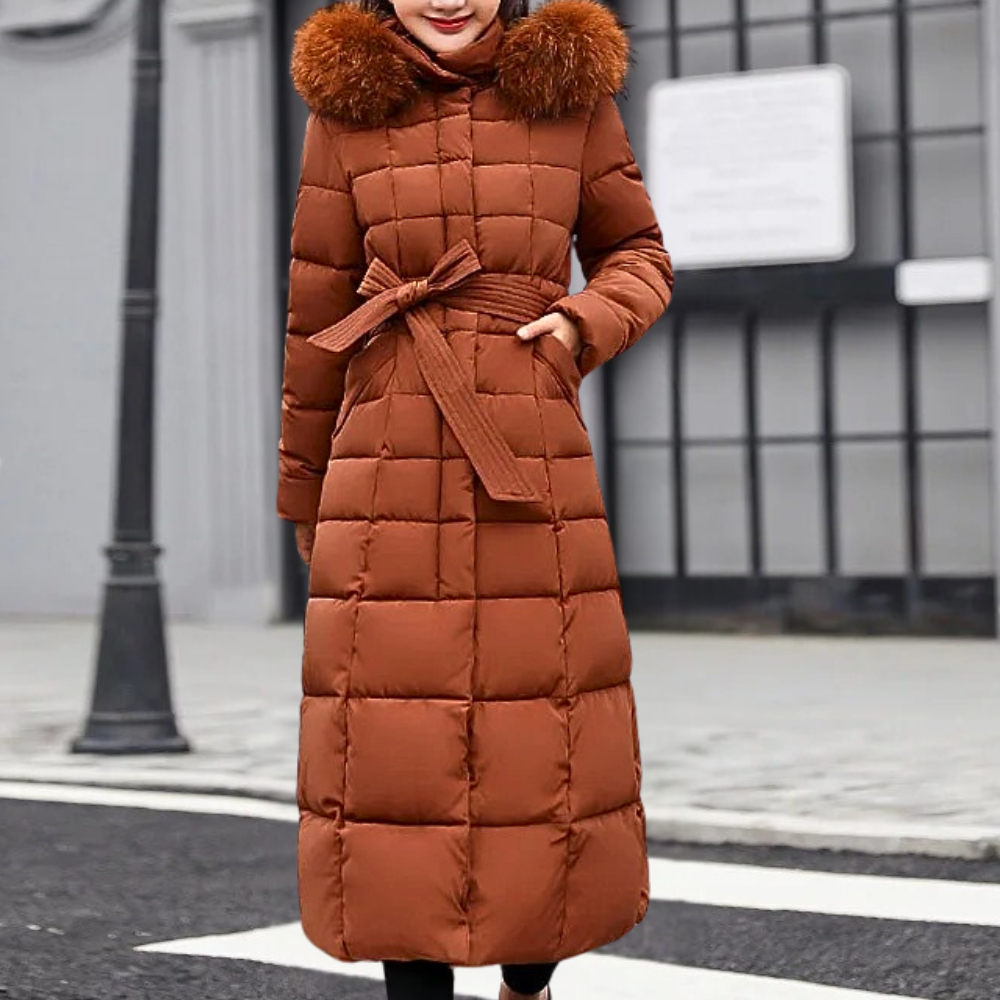 Women's Warm Quilted Winter Jacket