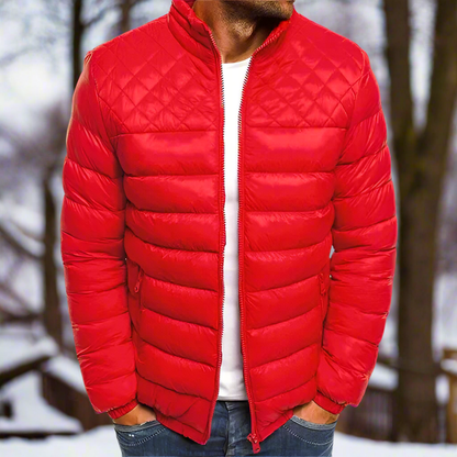 Women's Winter Jacket Zipper Hip-Length