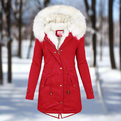 Women's Parka Jacket Slim Fit