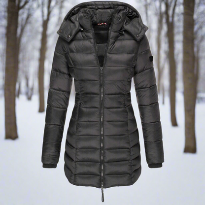Warm Down Jacket Long Hood